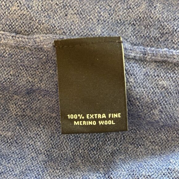 Hart Schaffner Marx XL Extra Fine Merino Wool Pullover V-Neck‎ Sweater - Picture 10 of 11